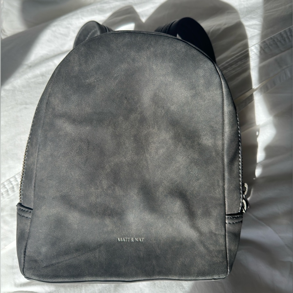 Mini Vegan Suede Matt & Nat Backpack